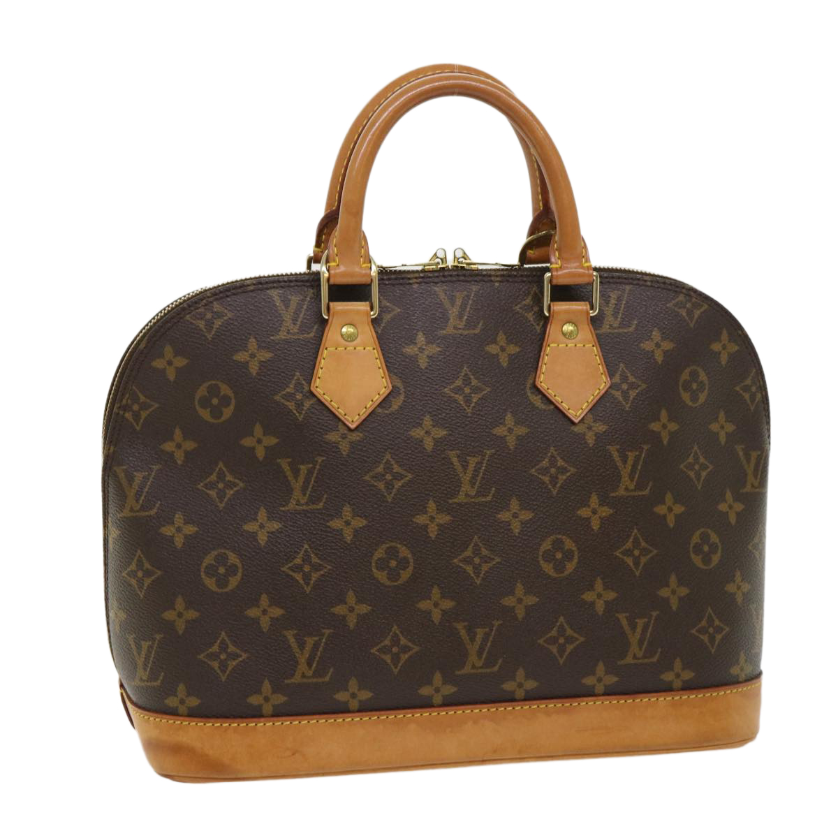 Louis Vuitton Monogram Alma Hand Bag M51130 Lv Auth Bs6554